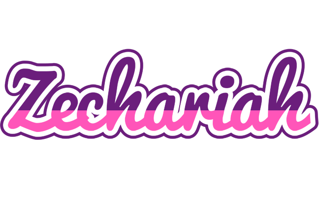Zechariah cheerful logo