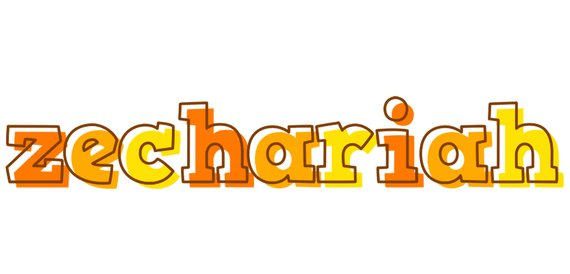 Zechariah desert logo