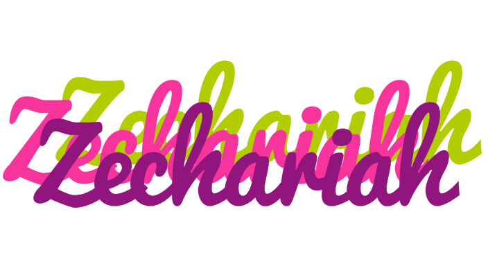 Zechariah flowers logo