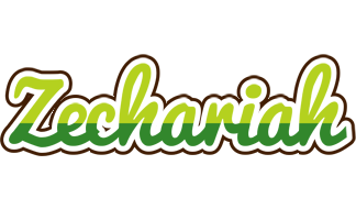 Zechariah golfing logo