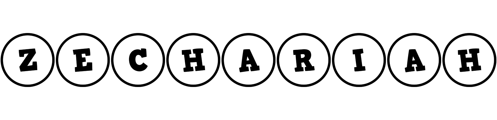 Zechariah handy logo