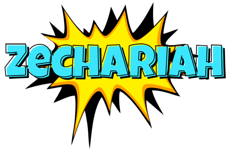 Zechariah indycar logo