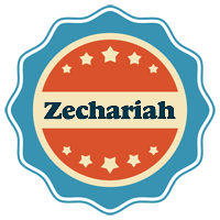 Zechariah labels logo