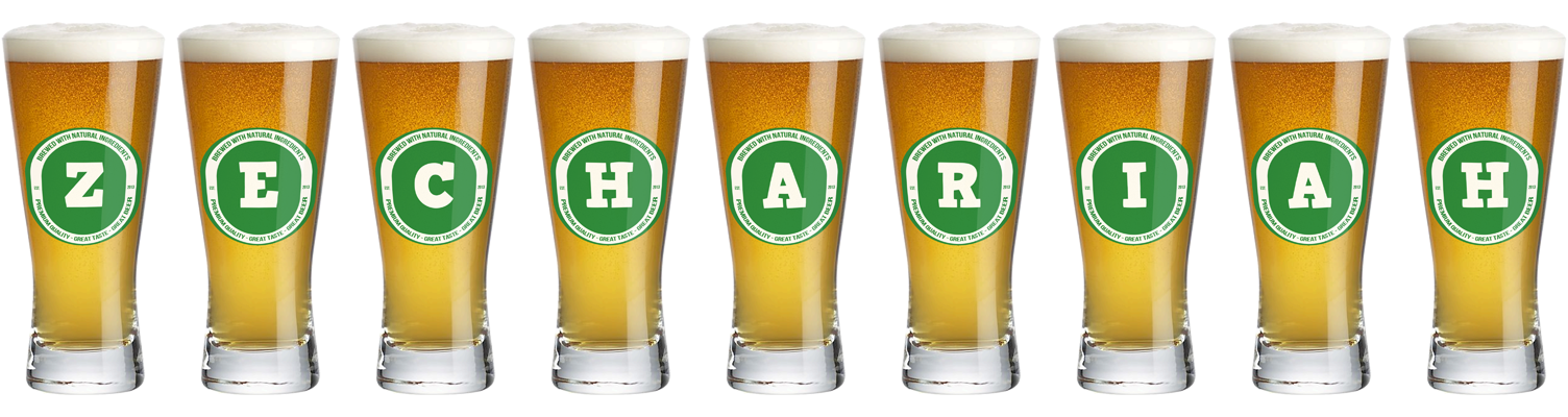 Zechariah lager logo