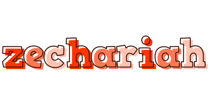 Zechariah paint logo