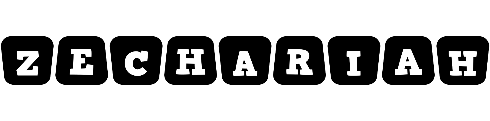 Zechariah racing logo