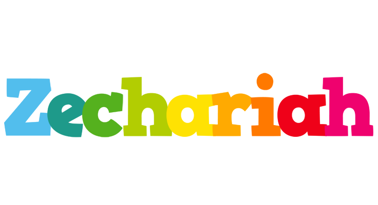 Zechariah rainbows logo