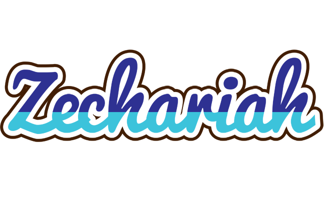 Zechariah raining logo