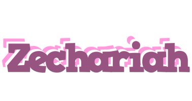 Zechariah relaxing logo