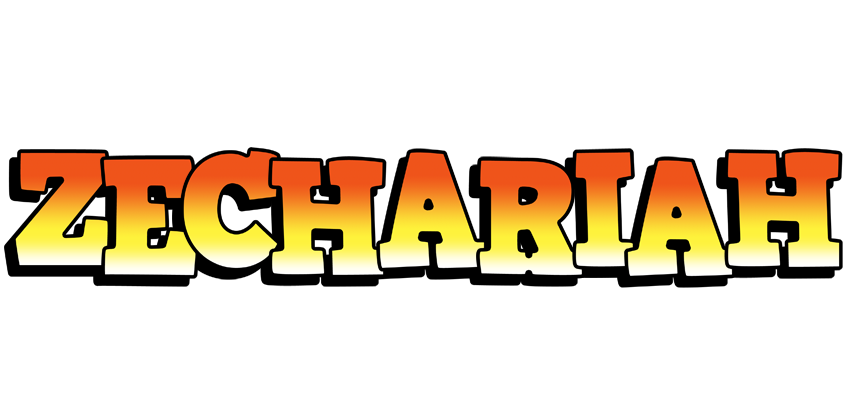 Zechariah sunset logo