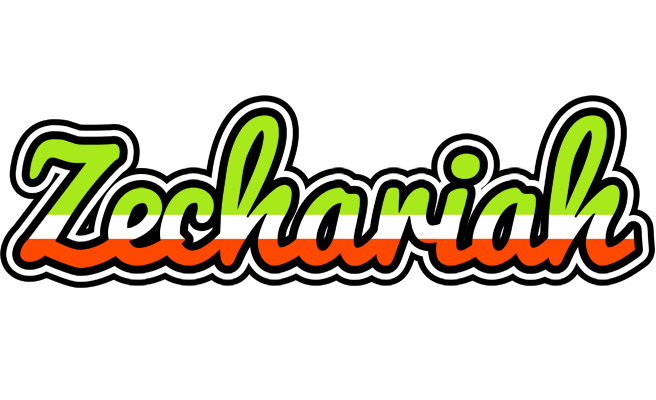 Zechariah superfun logo