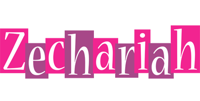 Zechariah whine logo