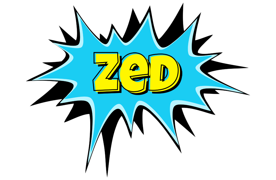 Zed amazing logo