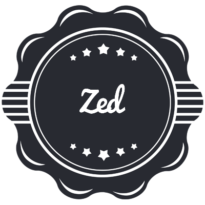 Zed badge logo