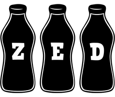 Zed bottle logo