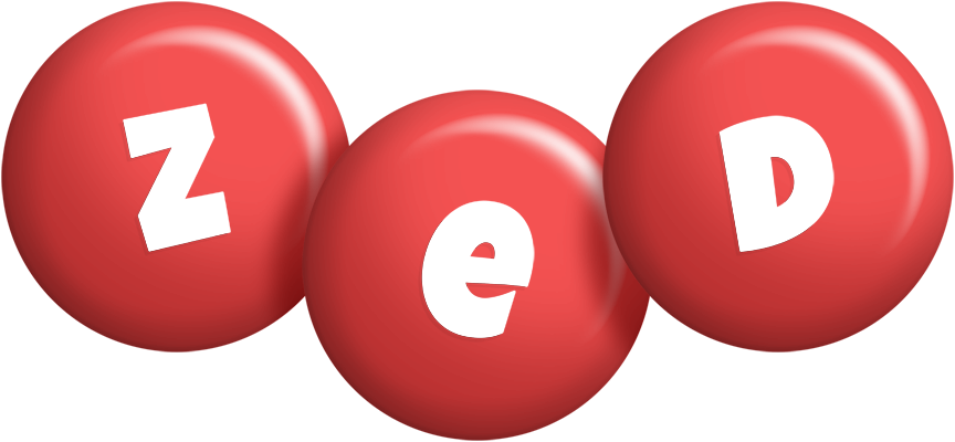 Zed candy-red logo