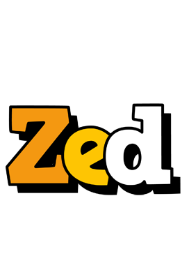 Zed cartoon logo
