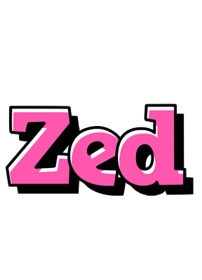 Zed girlish logo