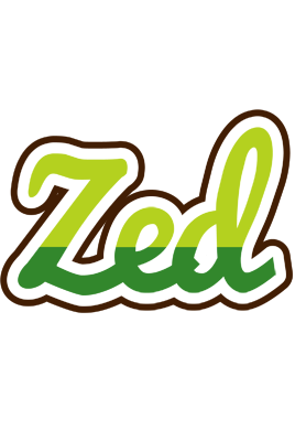 Zed golfing logo