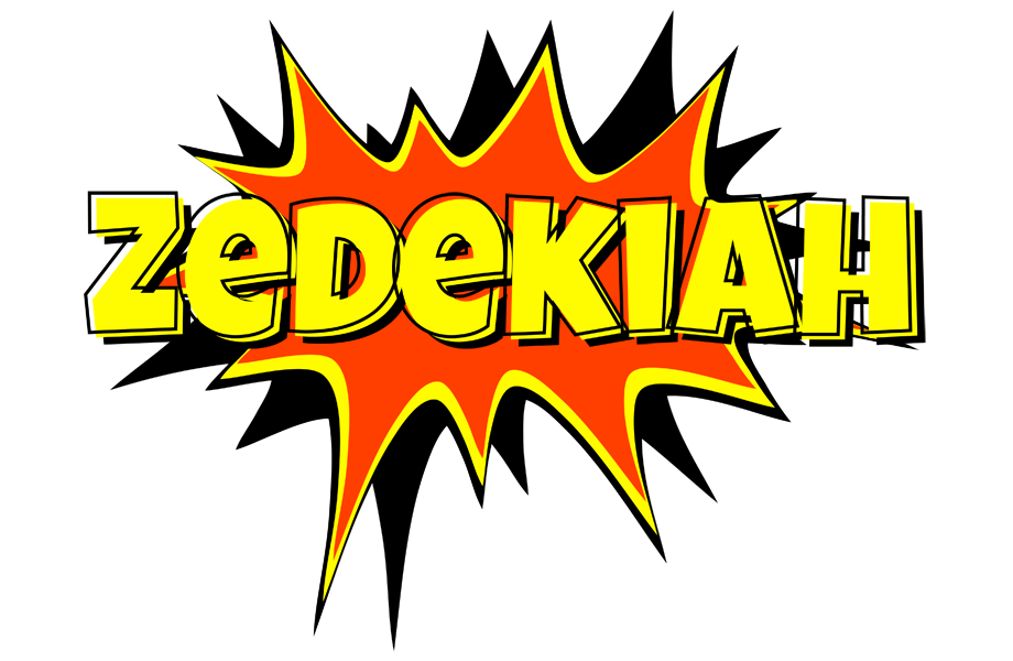 Zedekiah bazinga logo