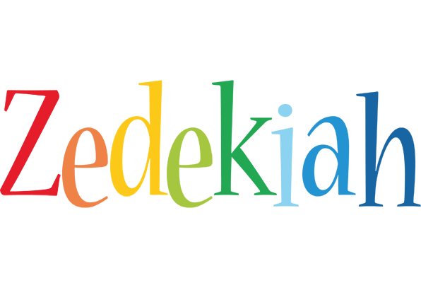 Zedekiah birthday logo