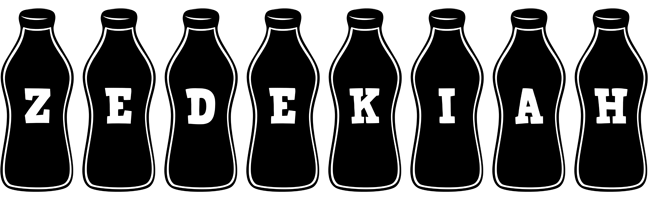 Zedekiah bottle logo