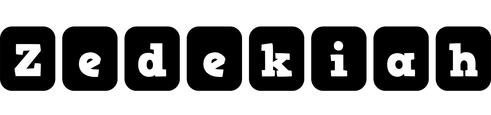 Zedekiah box logo