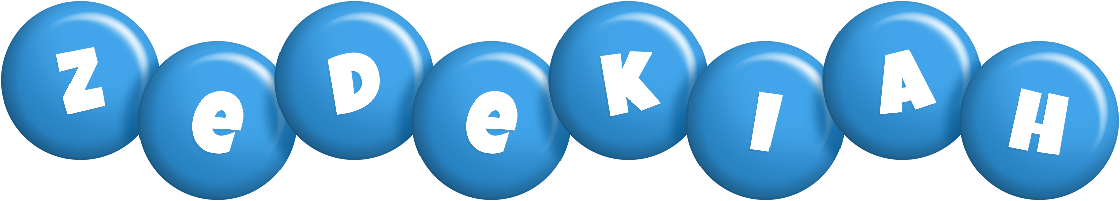 Zedekiah candy-blue logo