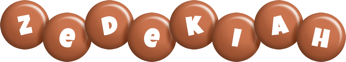 Zedekiah candy-brown logo