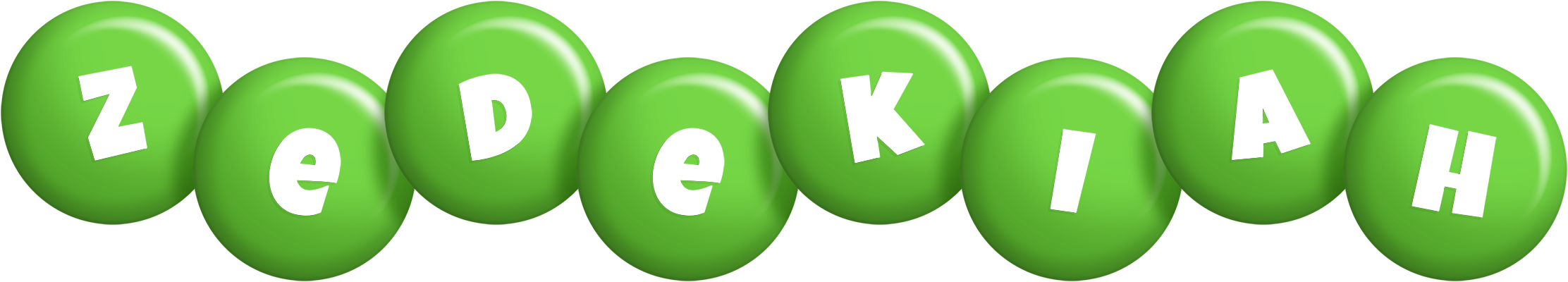 Zedekiah candy-green logo