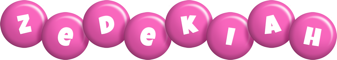 Zedekiah candy-pink logo