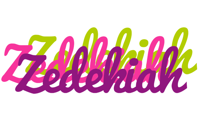 Zedekiah flowers logo