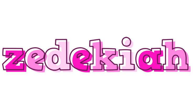 Zedekiah hello logo