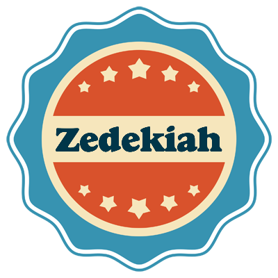 Zedekiah labels logo