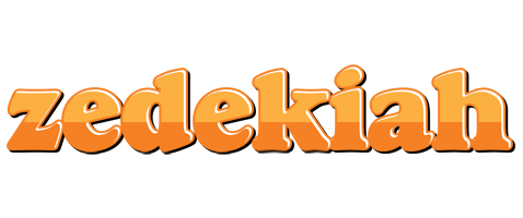 Zedekiah orange logo