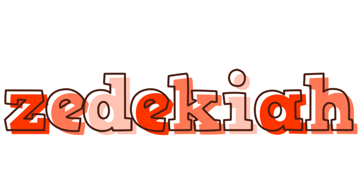 Zedekiah paint logo