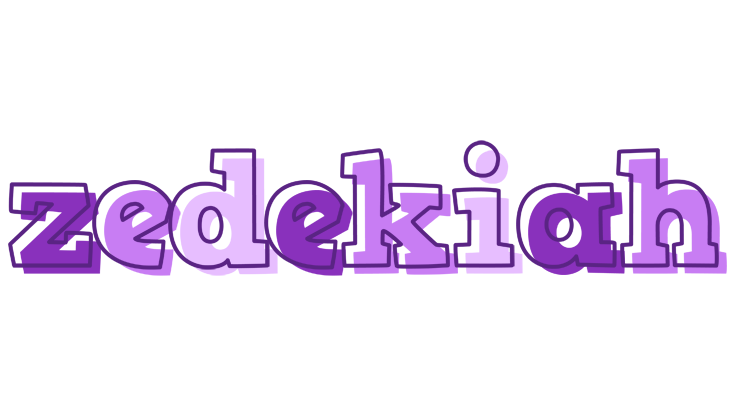 Zedekiah sensual logo