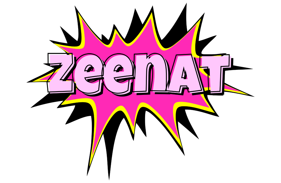Zeenat badabing logo