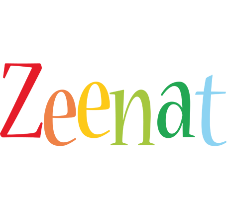 Zeenat birthday logo
