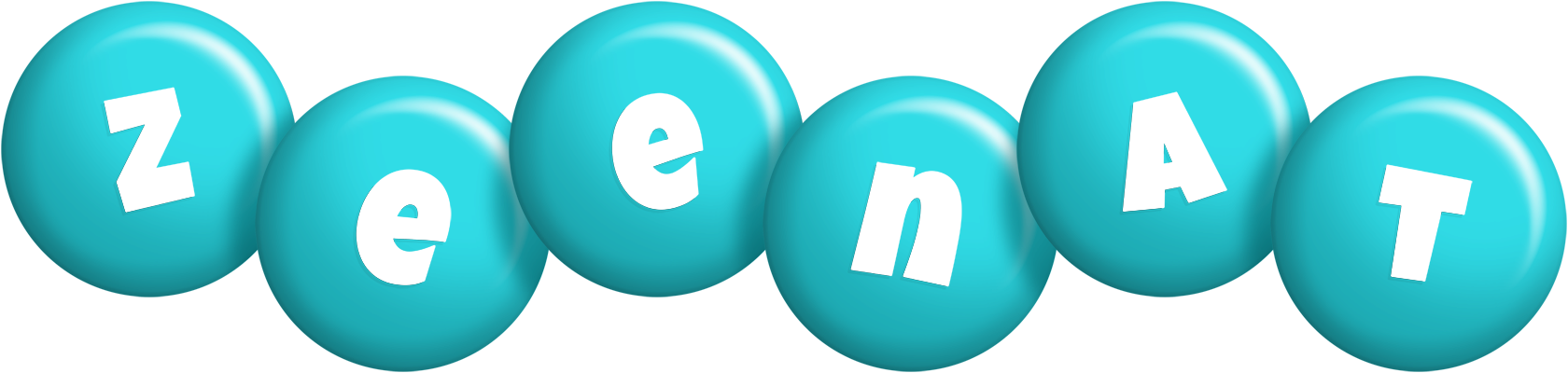 Zeenat candy-azur logo