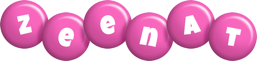 Zeenat candy-pink logo