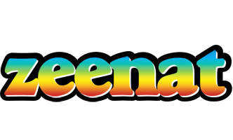 Zeenat color logo