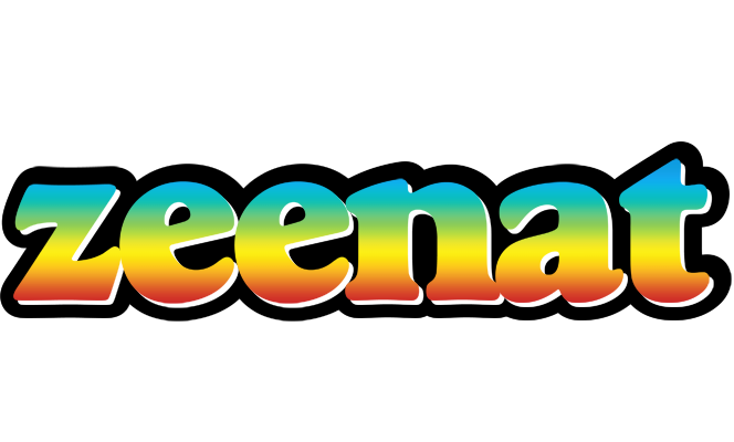 Zeenat color logo