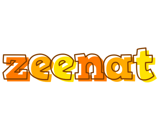 Zeenat desert logo