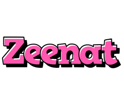 Zeenat girlish logo