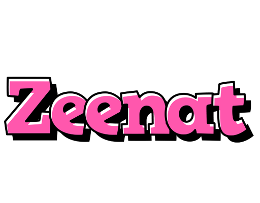 Zeenat girlish logo