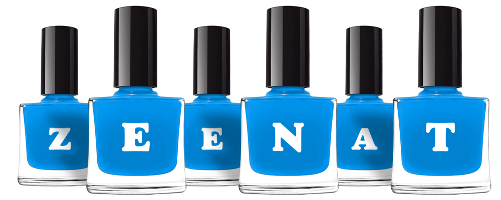 Zeenat glossy logo