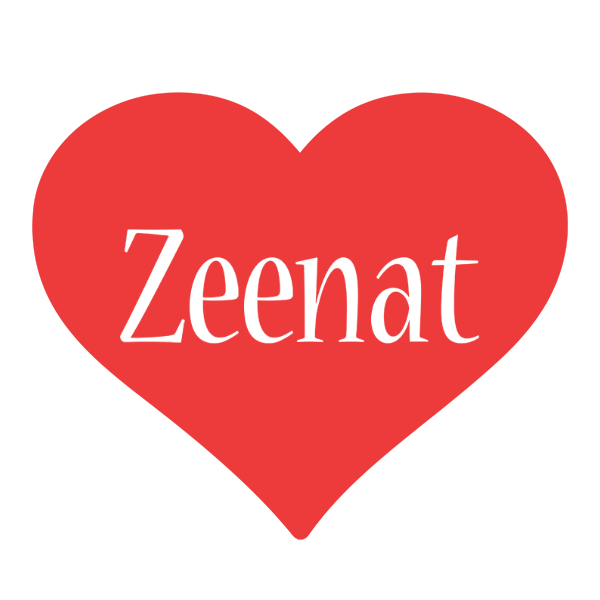 Zeenat love logo