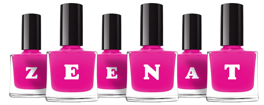 Zeenat nails logo