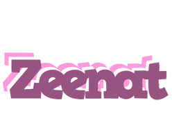 Zeenat relaxing logo